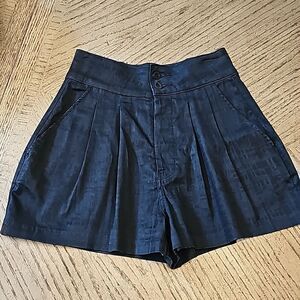 Size 26 dark denim shorts